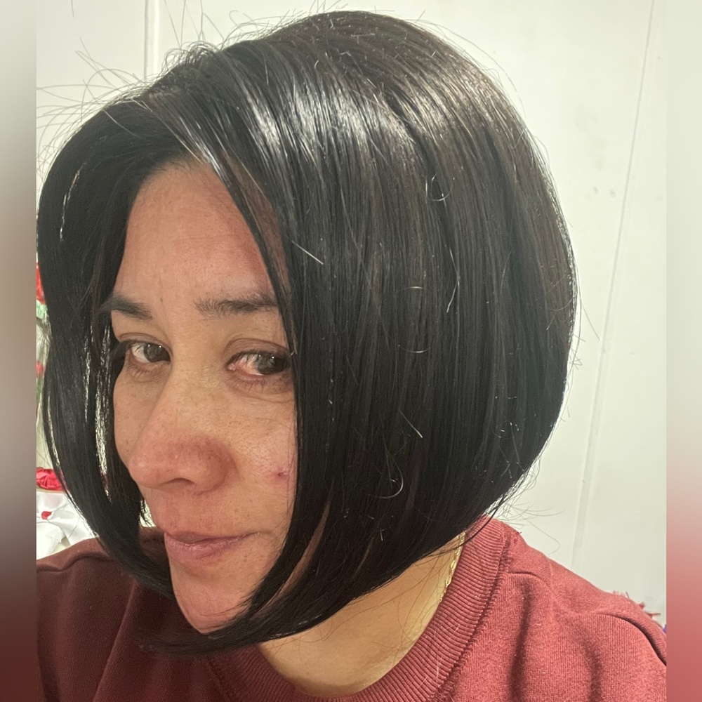 Elegant Black Bob Wig